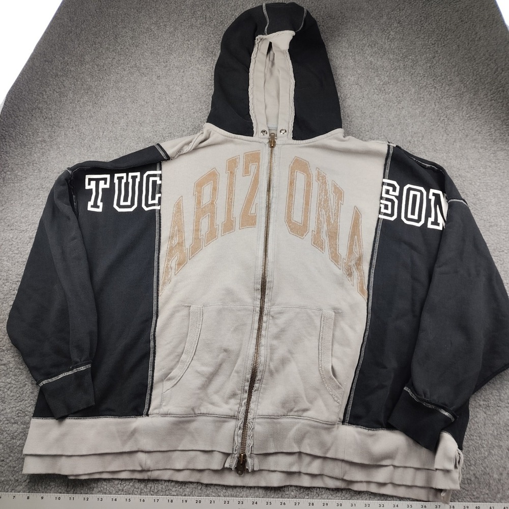 Free People We‎ The Free Retro Remade Hoodie Size Medium Large Oversized Slouchy